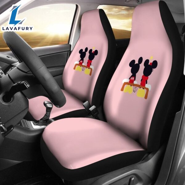 Disney Couple Mouse Mickey Minnie Car Seat Covers