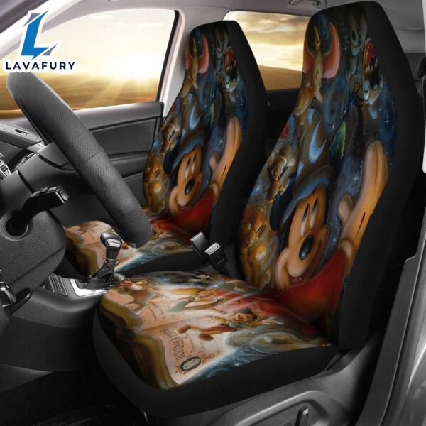 Disney Mickey Mistery Book Car Seat Covers