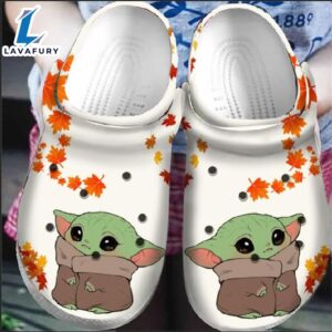 Fall Baby Yoda Classic Clogs Shoes