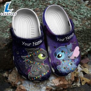 Lilo And Stitch Crocs Crocband Comfortable Clogs Shoes For Men Women