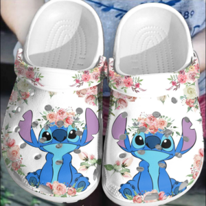 Lilo And Stitch Crocs Crocband Shoes Clogs Comfortable For Men Women