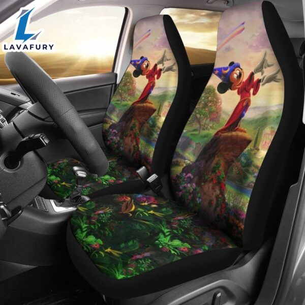 Magician Mickey Mouse Car Seat Covers