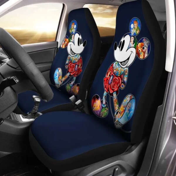 Mickey Colorful Car Seat Covers