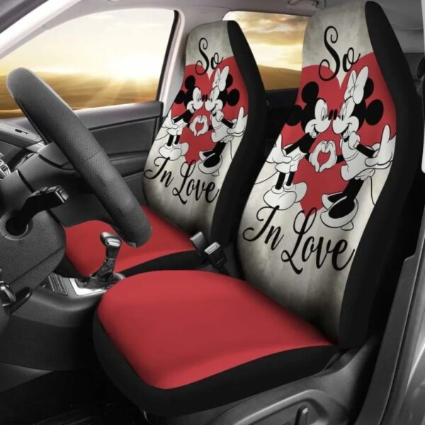 Mickey Minnie Car Seat Cartoon Disney Car Seat Covers
