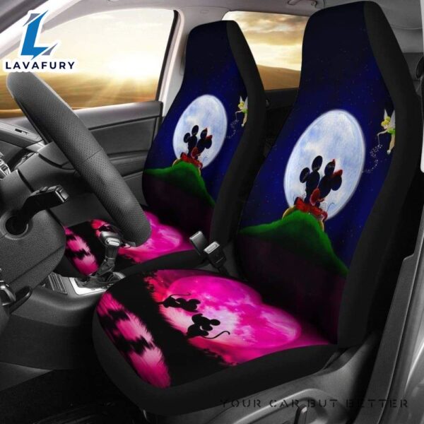 Mickey & Minnie Love Story Disney Car Seat Covers