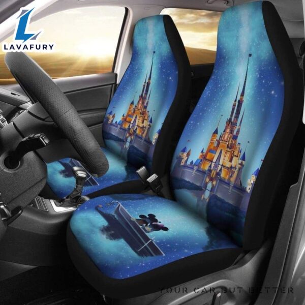 Mickey & Minnie Romantic Walt Disney Car Seat Covers