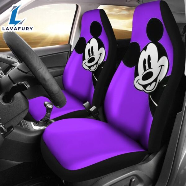 Mickey Mouse Car Seat Covers Disney Cartoon Fan Gift T0101