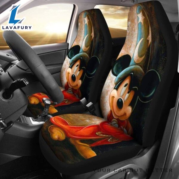 Mickey Mouse Cute Car Seat Covers Disney Cartoon