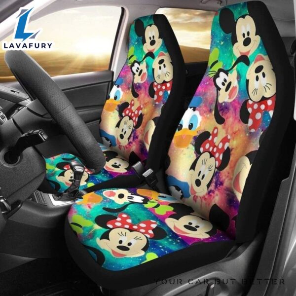 Mickey Mouse Funny Cartoon Fan Gift Car Seat Covers