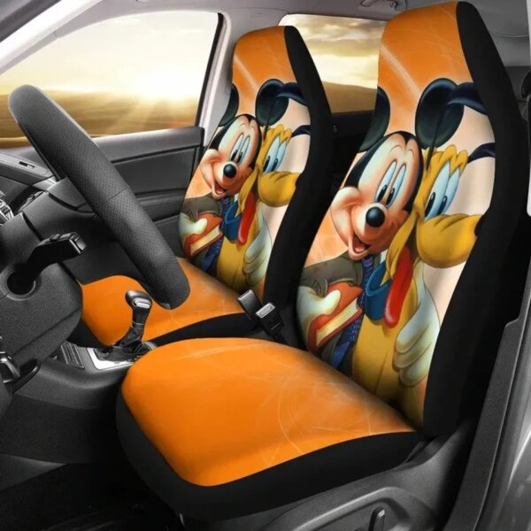 Mickey&Pluto Car Seat Covers