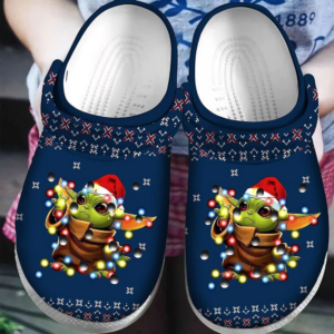 Personalized Star Wars Baby Yoda Crocs Crocband Comfortable Shoes Clogs For Men Women