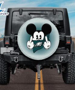 Philadelphia Eagles Mickey Disney 3D Car Spare Tire Cover