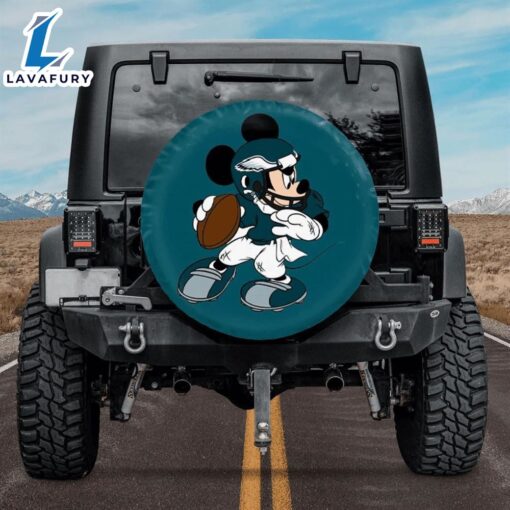 Philadelphia Eagles Mickey Disney Car Spare Tire Cover