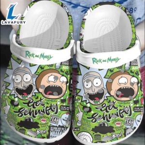 Rick And Morty Comic Crocs Clogs Crocband Shoes Comfortable For Men Women