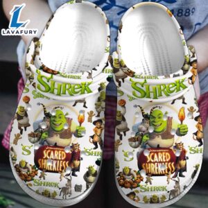Shrek Cartoon Crocs Crocband Clogs Shoes Comfortable For Men Women and Kids