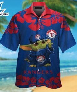 Texas Rangers Baby Yoda Tropical…