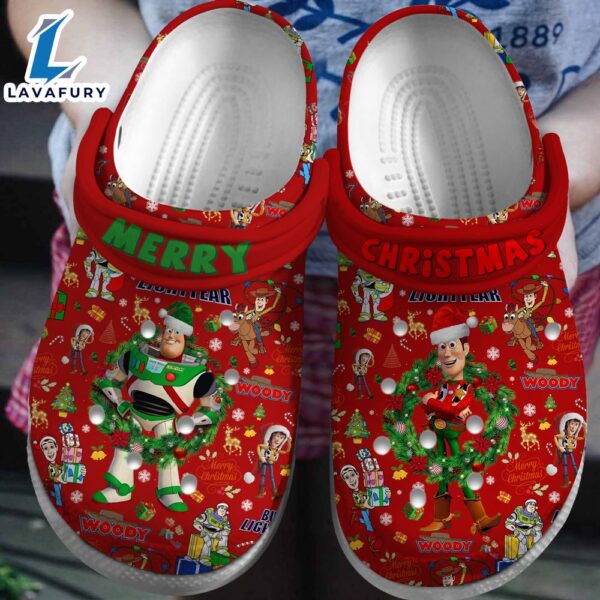 Toy Story Cartoon Crocs Crocband Clogs Shoes Comfortable For Men Women and Kids