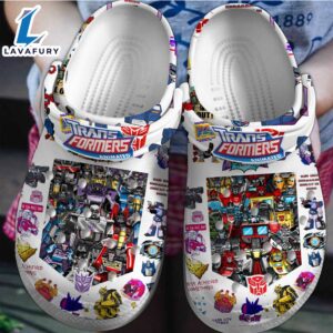 Transformers Movie Crocs Crocband Clogs Shoes Comfortable For Men Women and Kids