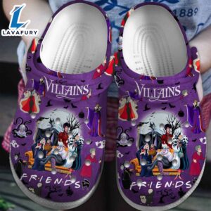 Villains Cartoon Crocs Crocband Clogs Shoes Comfortable For Men Women and Kids