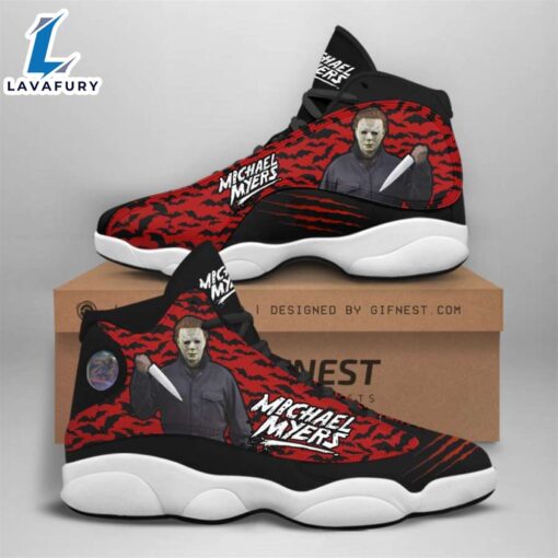 Halloween Michael Myers Air Jodan J13 Sport Sneaker Shoes