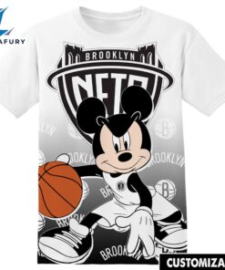 NBA Brooklyn Nets Disney Mickey…