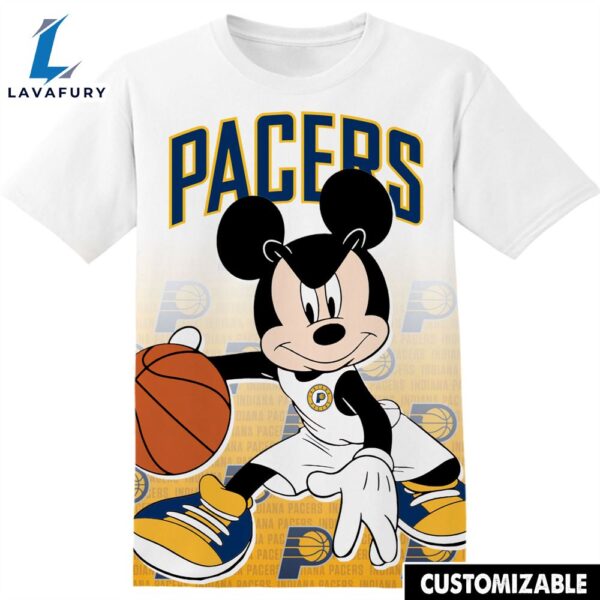 NBA Indiana Pacers Disney Mickey Tshirt Adult And Kid Tshirt