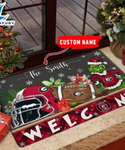 NCAA Georgia Bulldogs Grinch Christmas…