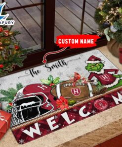 NCAA Harvard Crimson Grinch Christmas…