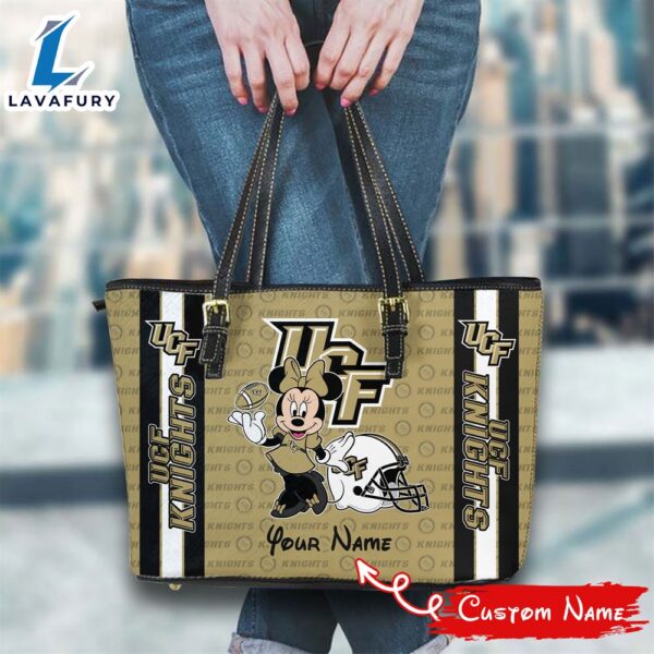 NCAA UCF Knights Minnie Women Leather Tote Bag