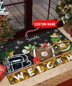 NFL Pittsburgh Steelers Grinch Christmas…