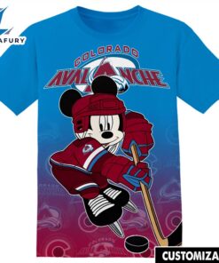NHL Colorado Avalanche Mickey Tshirt…