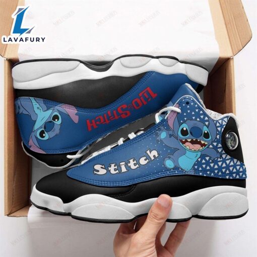 Stitch And Lilo Jordan 13 Sneakers JD13 Shoes For Men Women