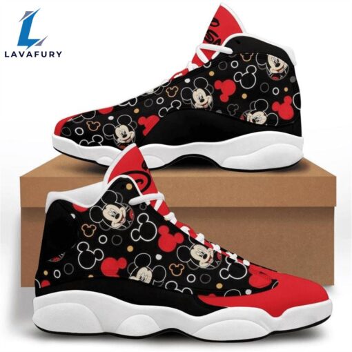 The Funny Cute Mickey Mouse Big Mickey Fan Gift Sneaker Jd13 Sneaker Shoes