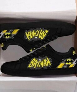 Batman Stan Smith Shoes Black