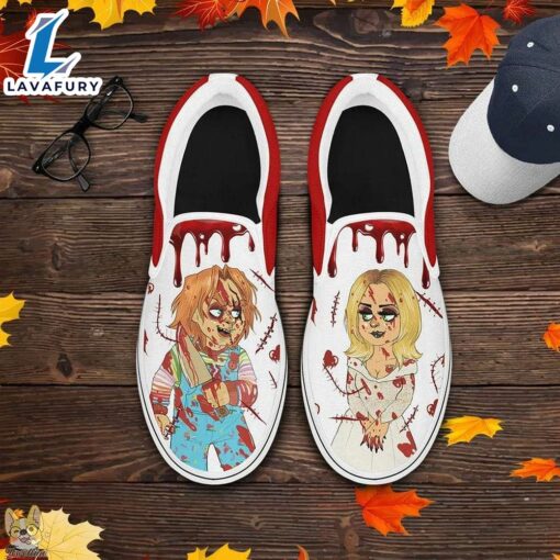 Chucky And Pride Horror Killer Halloween Slip On Shoes