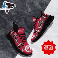 Custom Name Mickey Atlanta Falcons…