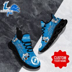 Custom Name Mickey Detroit Lions…