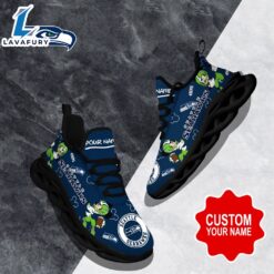 Custom Name Mickey Seattle Seahawks…