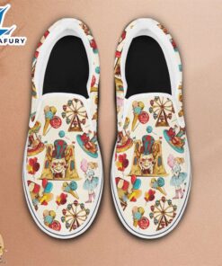 Funny Halloween Circus Slip On…