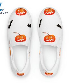 Halloween Horror Pumpkin Bats Slip…