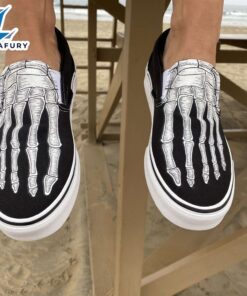 Halloween Skeleton Feet X-Ray Casual…