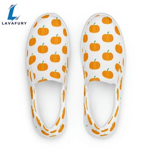 Halloween Thanksgiving Pumpkins Pattern Slip On Shoes