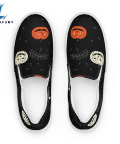 Jack-O-Lantern Halloween Slip On Shoes