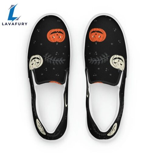 Jack-O-Lantern Halloween Slip On Shoes