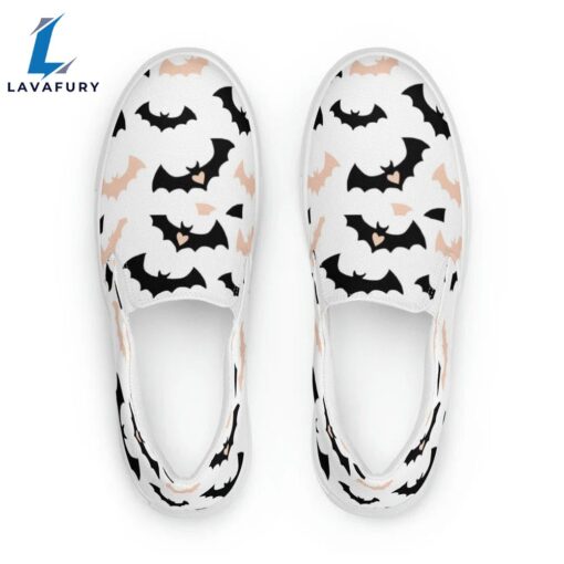 Love Bats Halloween Slip On Shoes