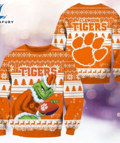 NCAA Clemson Tigers The Grinch…