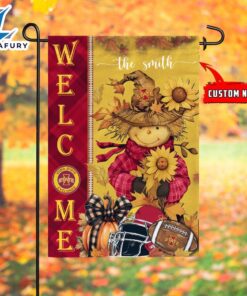 NCAA Iowa State Cyclones Football Fall Scarecrows Grden Flag