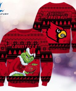 NCAA Louisville Cardinals The Grinch…