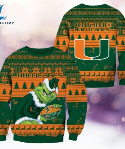 NCAA Miami Hurricanes The Grinch…