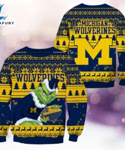 NCAA Michigan Wolverines The Grinch…